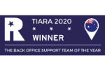 2020 TIARA Award Winner - Back Office Support Team of the Year Award